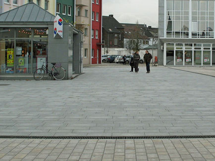 Willy Brandt Platz in Kamen